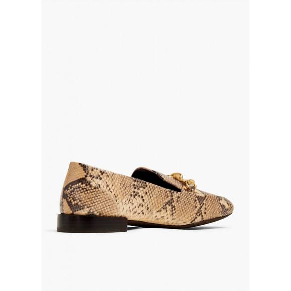 NEW TORY BURCH jessa loafer in desert dusk roccia/gold - Picture 2 of 3